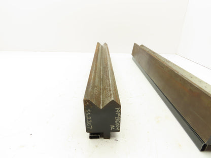 Press Brake Punch Die Set 24-1/2" Long 90° Offset Z Bend V 1-1/2" W 11/16" D