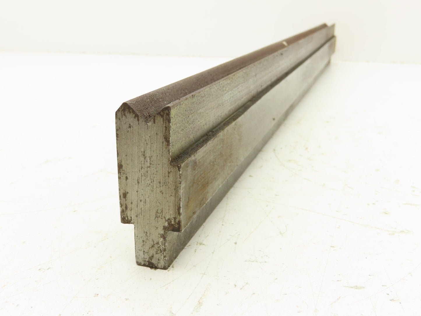 Press Brake Die 25-3/4" Long 90° V 1/2" W 1/4" D 1-3/4" H 1/2" Tang