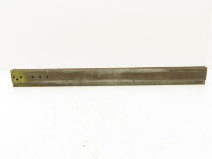 Press Brake Die 25-3/4" Long 90° V 1/2" W 1/4" D 1-3/4" H 1/2" Tang