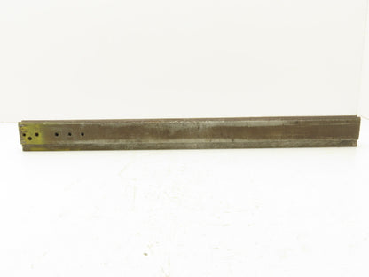 Press Brake Die 25-3/4" Long 90° V 1/2" W 1/4" D 1-3/4" H 1/2" Tang