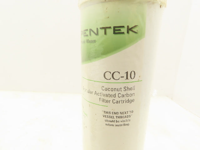 Pentek CC-10 GAC Carbon Water Filter Coconut Shell 20 Micron 10"L  Lot of 10