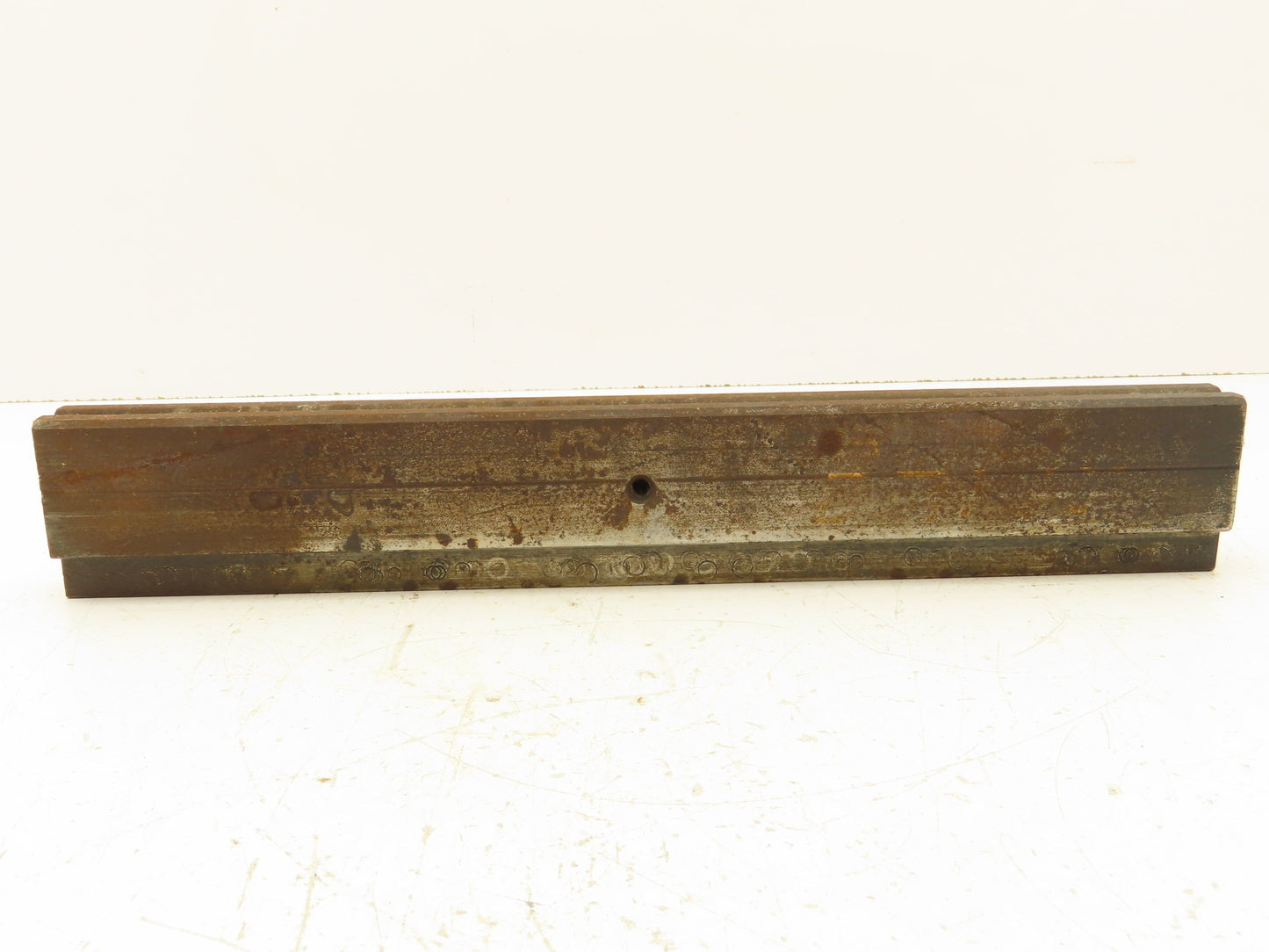 Press Brake Die 15" Long 90° V 5/16" W 3/16" D 1-3/4" H 1/2" Tang
