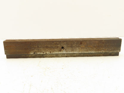 Press Brake Die 15" Long 90° V 5/16" W 3/16" D 1-3/4" H 1/2" Tang