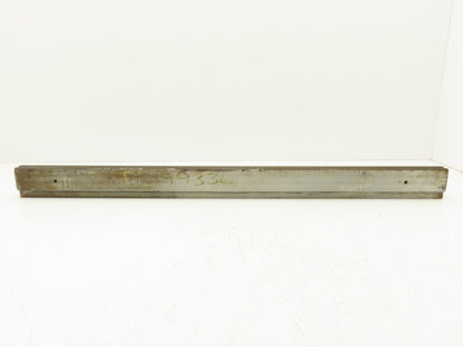 Press Brake Die 32" Long 90° V 1/4" W 1/8" D 1-3/4" H 1/2" Tang