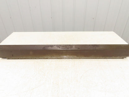 Press Brake Gooseneck Punch Die 37-1/4" Long 90° V 7/16" Finger 3-3/4" H