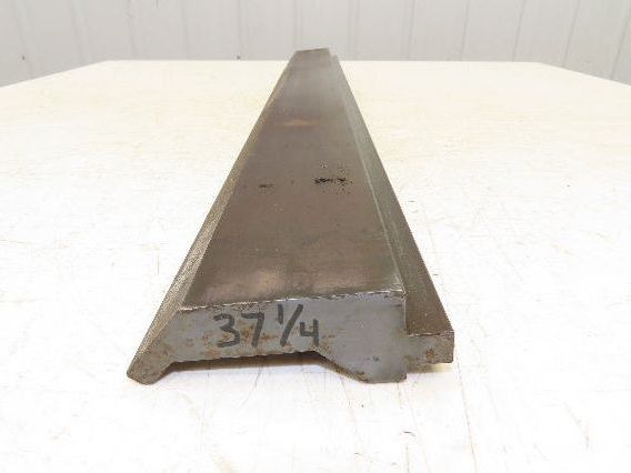 Press Brake Gooseneck Punch Die 37-1/4" Long 90° V 7/16" Finger 3-3/4" H