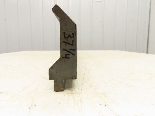 Press Brake Gooseneck Punch Die 37-1/4" Long 90° V 7/16" Finger 3-3/4" H