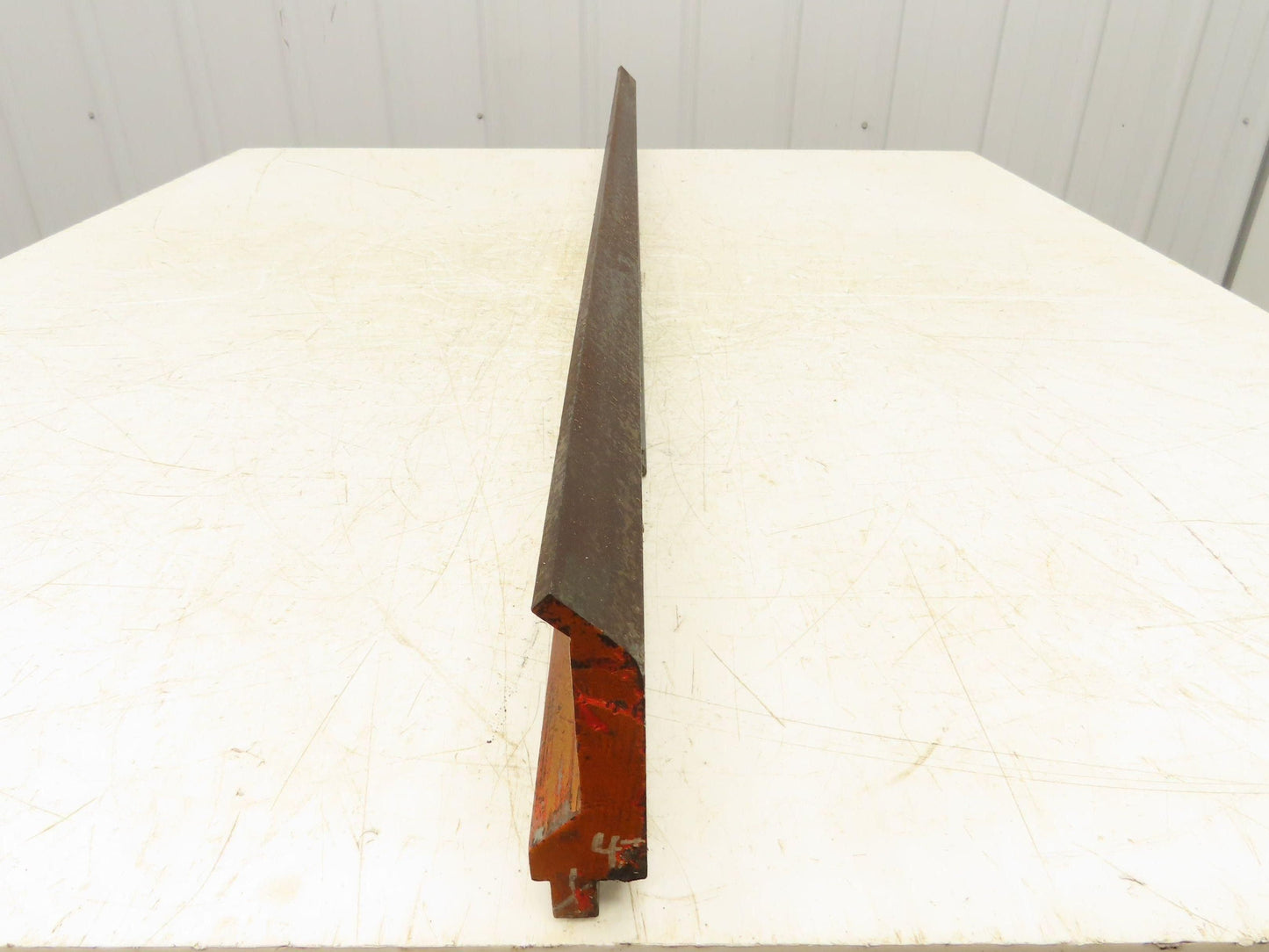 Press Brake Gooseneck Punch Die 47-1/2" Long 90° V 1/4" Finger 3-3/4" H