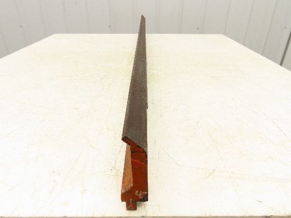 Press Brake Gooseneck Punch Die 47-1/2" Long 90° V 1/4" Finger 3-3/4" H