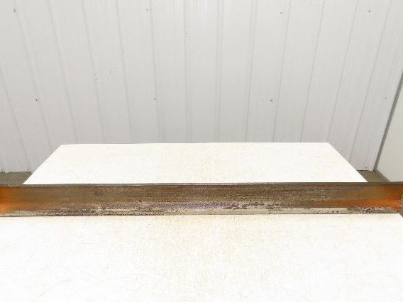 Press Brake Gooseneck Punch Die 47-1/2" Long 90° V 1/4" Finger 3-3/4" H