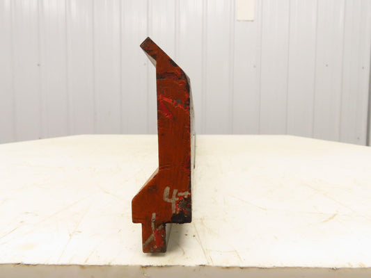 Press Brake Gooseneck Punch Die 47-1/2" Long 90° V 1/4" Finger 3-3/4" H