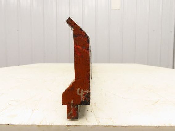 Press Brake Gooseneck Punch Die 47-1/2" Long 90° V 1/4" Finger 3-3/4" H