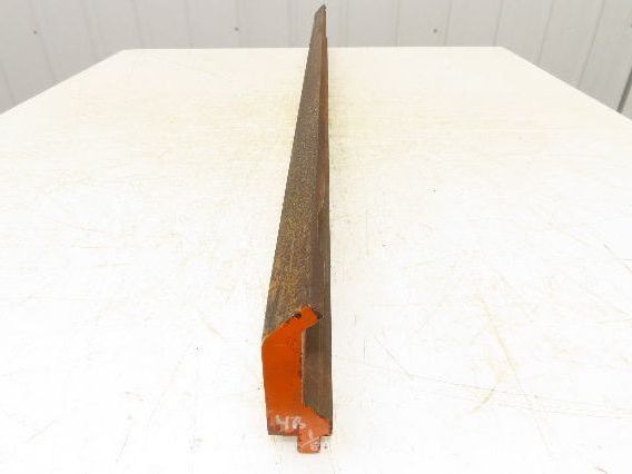 Press Brake Gooseneck Punch Die 46-1/8" Long 90° V 3/8" Finger 3-3/4" H