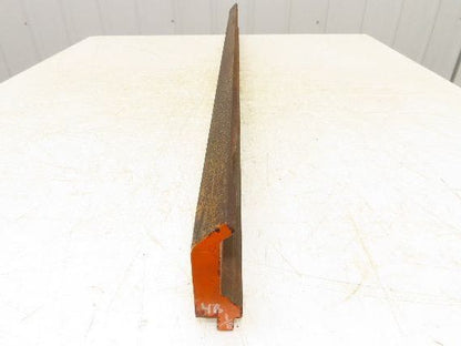 Press Brake Gooseneck Punch Die 46-1/8" Long 90° V 3/8" Finger 3-3/4" H