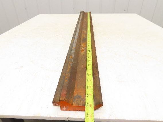 Press Brake Gooseneck Punch Die 46-1/8" Long 90° V 3/8" Finger 3-3/4" H