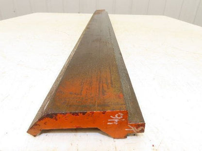 Press Brake Gooseneck Punch Die 46-1/8" Long 90° V 3/8" Finger 3-3/4" H