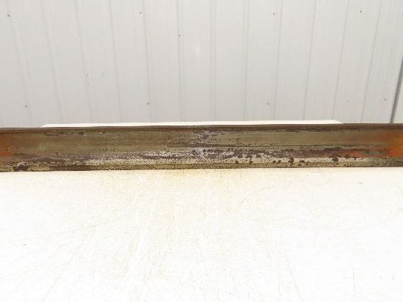 Press Brake Gooseneck Punch Die 41-5/8" Long 90° V 1/4" Finger 3-3/4" H