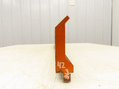 Press Brake Gooseneck Punch Die 42-3/8" Long 90° V 1/4" Finger 3-3/4" H