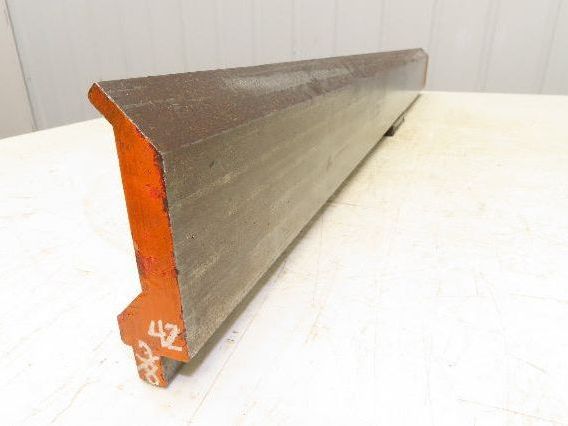 Press Brake Gooseneck Punch Die 42-3/8" Long 90° V 1/4" Finger 3-3/4" H