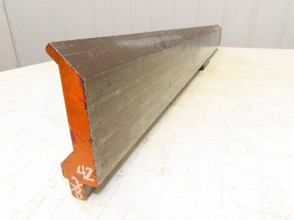 Press Brake Gooseneck Punch Die 42-3/8" Long 90° V 1/4" Finger 3-3/4" H