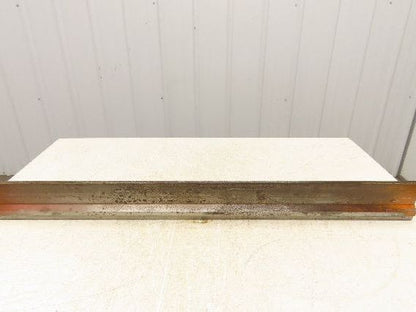 Press Brake Gooseneck Punch Die 42-3/8" Long 90° V 1/4" Finger 3-3/4" H