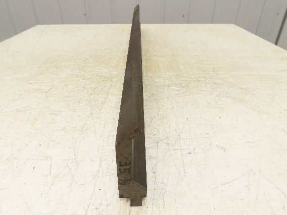 Press Brake Gooseneck Punch Die 35-3/8" Long 90° V 1/4" Finger 3-3/4" H