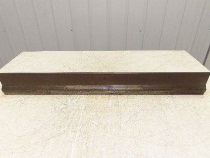 Press Brake Gooseneck Punch Die 35-3/8" Long 90° V 1/4" Finger 3-3/4" H