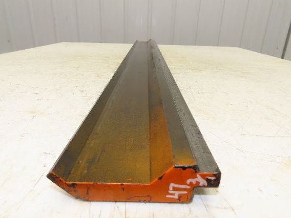 Press Brake Gooseneck Punch Die 47-13/16" Long 90° V 1/4" Finger 3-3/4" H
