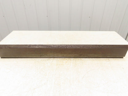 Press Brake Gooseneck Punch Die 35-3/4" L 90° V 1/2" Finger 3-5/8" H Safety Tang