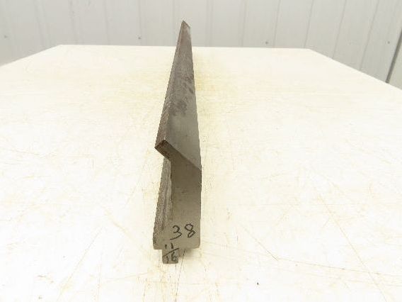 Press Brake Gooseneck Punch Die 38-3/4" Long 90° V 3/8" Finger 3-3/4" H