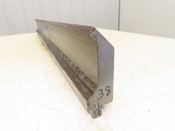 Press Brake Gooseneck Punch Die 38-3/4" Long 90° V 3/8" Finger 3-3/4" H