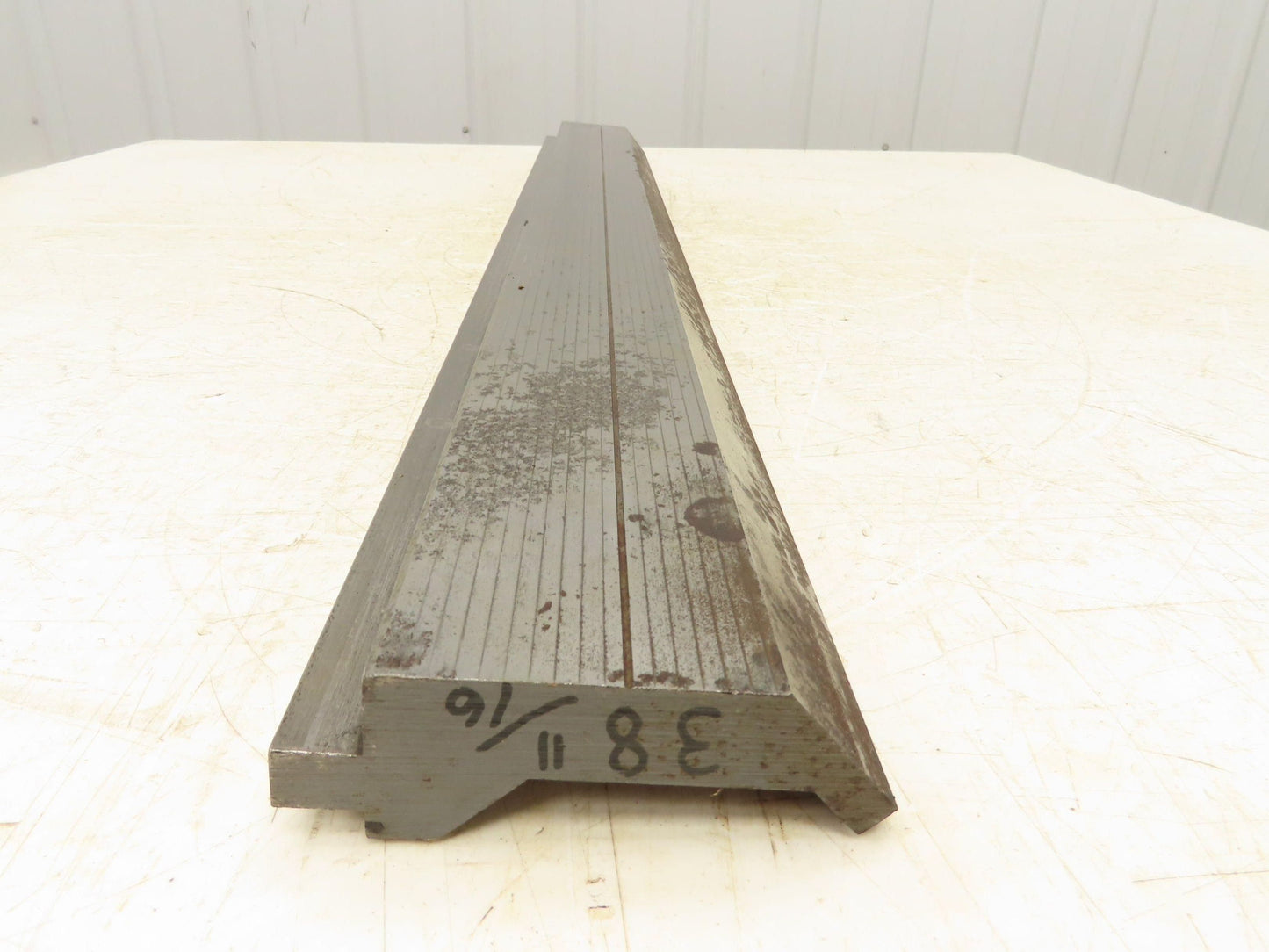 Press Brake Gooseneck Punch Die 38-3/4" Long 90° V 3/8" Finger 3-3/4" H