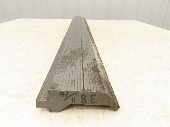 Press Brake Gooseneck Punch Die 38-3/4" Long 90° V 3/8" Finger 3-3/4" H