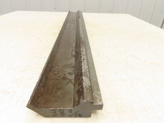 Press Brake Gooseneck Punch Die 38-3/4" Long 90° V 3/8" Finger 3-3/4" H