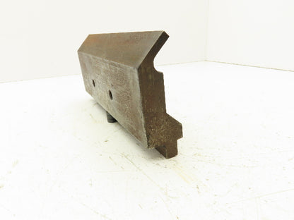 Press Brake Gooseneck Punch Die 18-1/4" Long 90° V 1/4" Finger 3-3/4" H