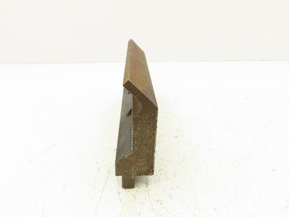 Press Brake Gooseneck Punch Die 18-1/4" Long 90° V 1/4" Finger 3-3/4" H