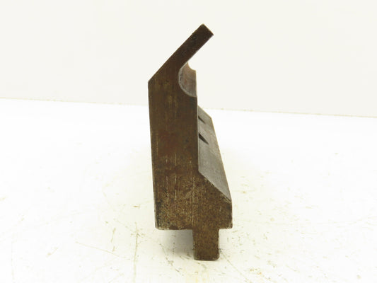 Press Brake Gooseneck Punch Die 18-1/4" Long 90° V 1/4" Finger 3-3/4" H