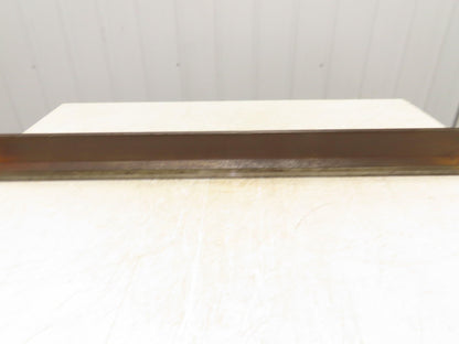 Press Brake Gooseneck Punch Die 40-1/2" Long 90° V 1/4" Finger 3-3/4" H