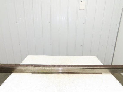 Press Brake Gooseneck Punch Die 61" Long 90° V 1/4" Finger 3-3/4" H 5/8" Notch