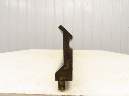 Press Brake Gooseneck Punch Die 61" Long 90° V 1/4" Finger 3-3/4" H 5/8" Notch