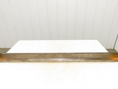 Press Brake Gooseneck Punch Die 48-1/4" Long 90° V 3/8" Finger 3-3/4" H