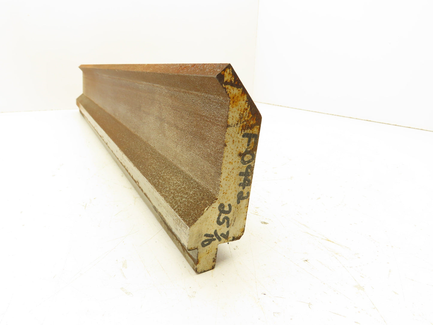 Press Brake Gooseneck Punch Die 25-7/16" Long 90° V 3/8" Finger 3-3/4" H