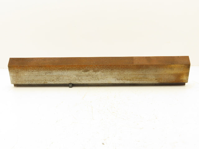 Press Brake Gooseneck Punch Die 25-7/16" Long 90° V 3/8" Finger 3-3/4" H