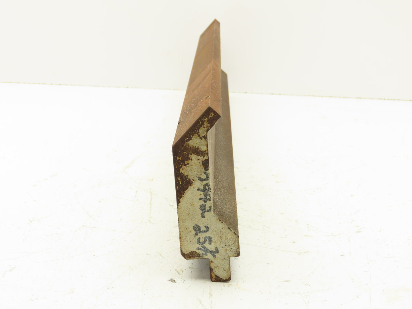 Press Brake Gooseneck Punch Die 25-7/16" Long 90° V 3/8" Finger 3-3/4" H