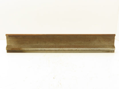 Press Brake Gooseneck Punch Die 25-7/16" Long 90° V 3/8" Finger 3-3/4" H