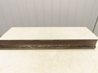 Press Brake Gooseneck Punch Die 36-1/2" Long 90° V 3/8" Finger 3-3/4" H