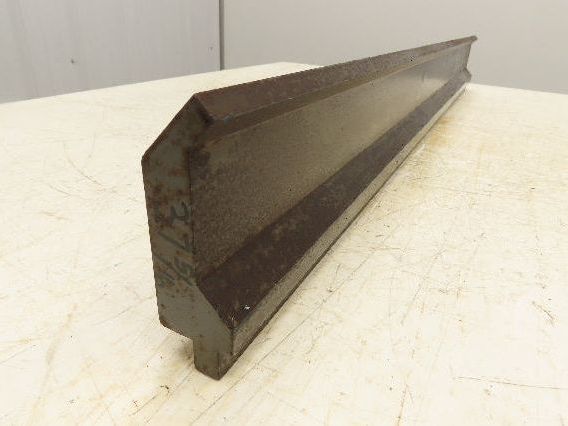 Press Brake Gooseneck Punch Die 37-3/8" Long 90° V 3/8" Finger 3-3/4" H