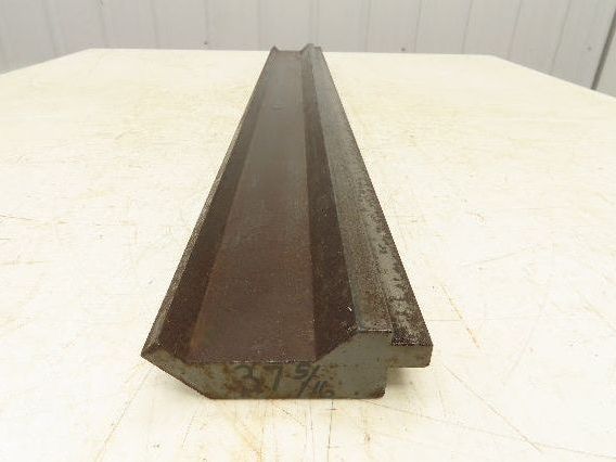 Press Brake Gooseneck Punch Die 37-3/8" Long 90° V 3/8" Finger 3-3/4" H