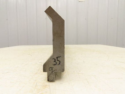 Press Brake Gooseneck Punch Die 35-7/16" Long 90° V 1/4" Finger 3-3/4" H