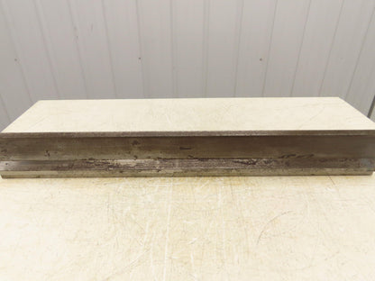 Press Brake Gooseneck Punch Die 35-7/16" Long 90° V 1/4" Finger 3-3/4" H